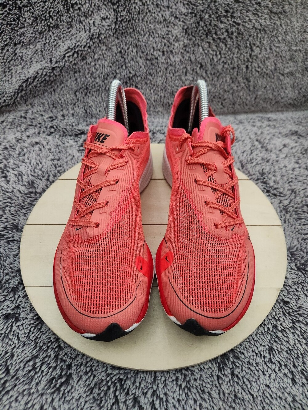 Nike ZoomX Vaporfly Next% 2 Running Shoe Sneaker Magic Ember Red Womens Size 8.5 - Picture 3 of 9
